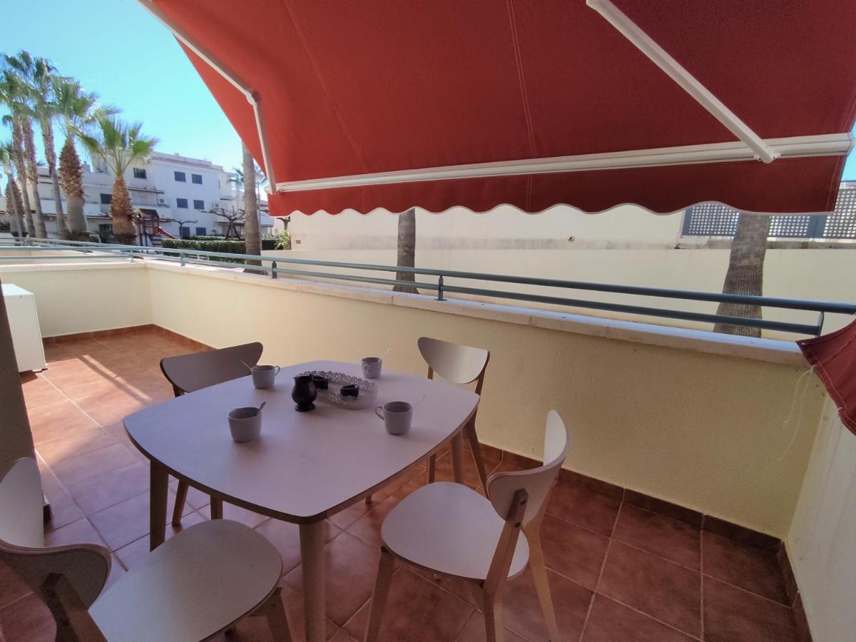 Bajo Con Terraza En Urbanizacion Familiar - Arenas Albert Villas Alcossebre Exterior foto